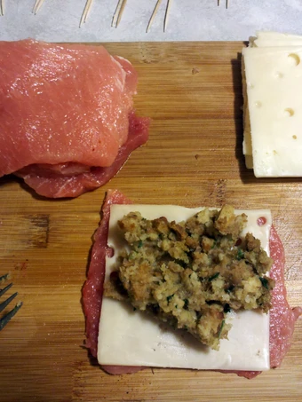 Easy Ways Prepare Recipes Stuffed Pork Roll-Ups the Delicious Tasty.