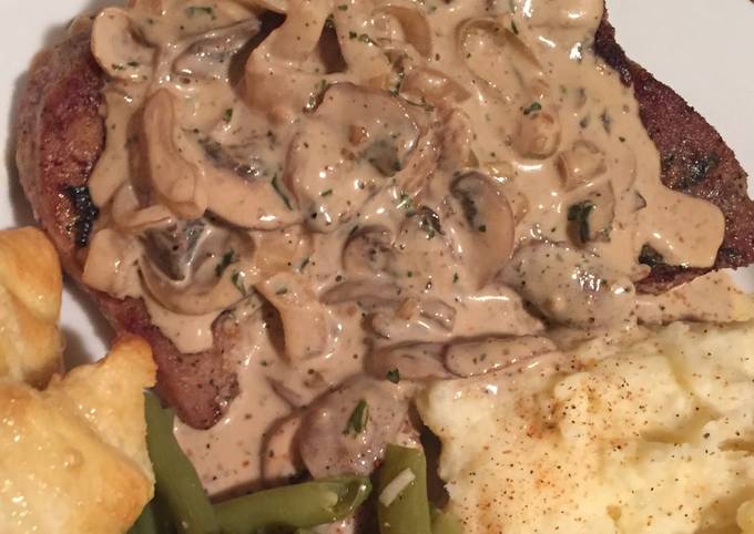 Step-by-Step Guide to Make Perfect My Smothered Mushroom Porkchops