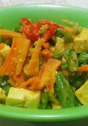 Foto resep Sayuran Bumbu Kuning