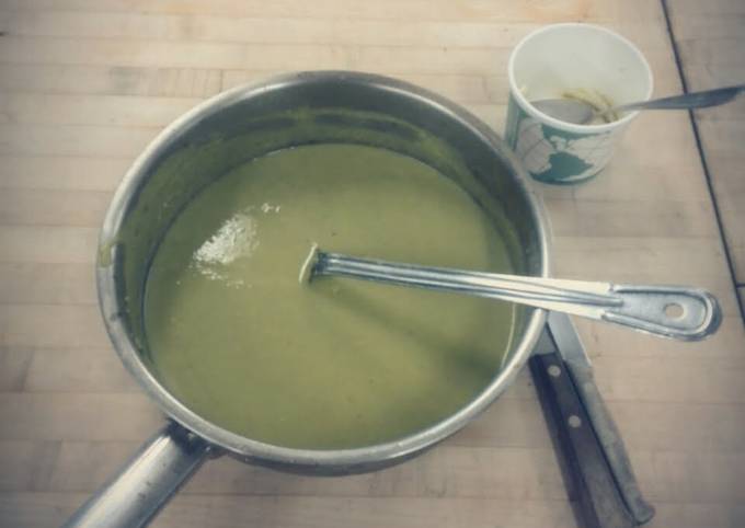 Pea & Basil Soup