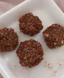 Trufas de avena veganas