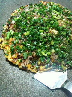 A picture of Okonomiyaki - Onomichi-yaki.