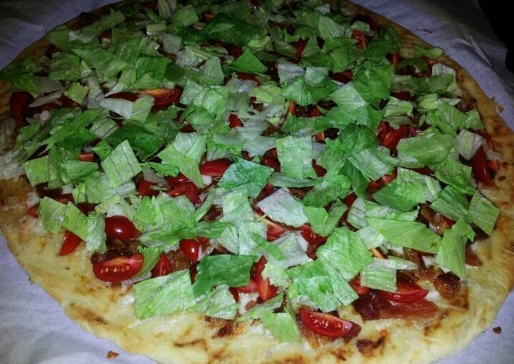Easiest Way to Make Homemade BLT PIZZA