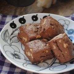 Homemade Leavened Scones (Chocolate Walnut) A picture of Homemade Leavened Scones (Chocolate Walnut).