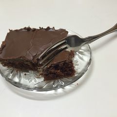 A picture of 30 Minute Chocolate Cake (Buttermilk Brownies).