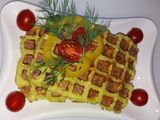 ПП Вафли из кабачка и творога🥒