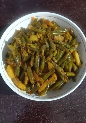 A picture of Aloo Beans.