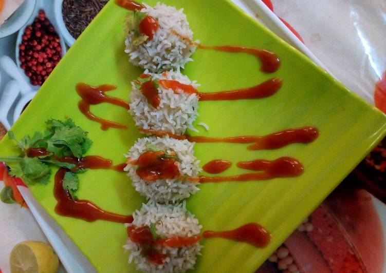 Simple Way to Make Perfect Rice kadamb flowers