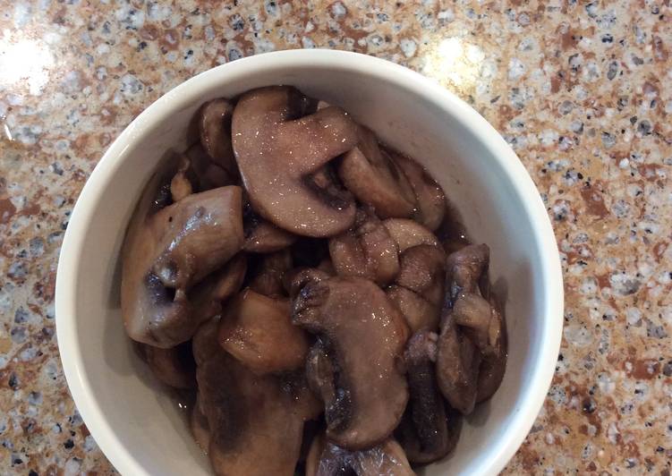 Steps to Make Homemade Sautéed Mushrooms In Ghee