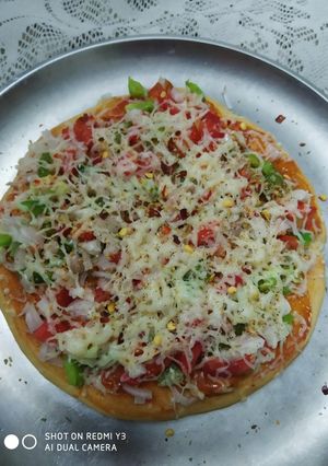 A picture of Vegetables PIZZA.