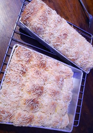 Foto resep Roti Sobek isi Coklat dan Keju