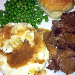 Irvixen's Pot Roast With Buttermilk Gravy (crock Pot) A picture of Irvixen's Pot Roast With Buttermilk Gravy (crock Pot).