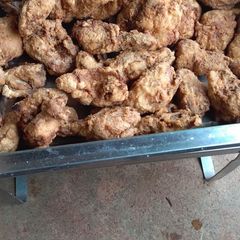A picture of KFC chicken #authors marathon.