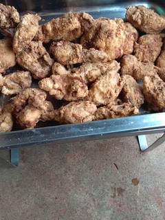 A picture of KFC chicken #authors marathon.