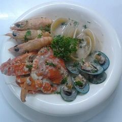 A picture of Boullabaise Soup.