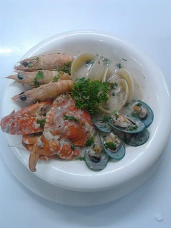 A picture of Boullabaise Soup.