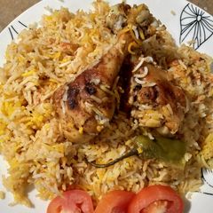 Chicken Tikka Biryani (part 2) A picture of Chicken Tikka Biryani (part 2).