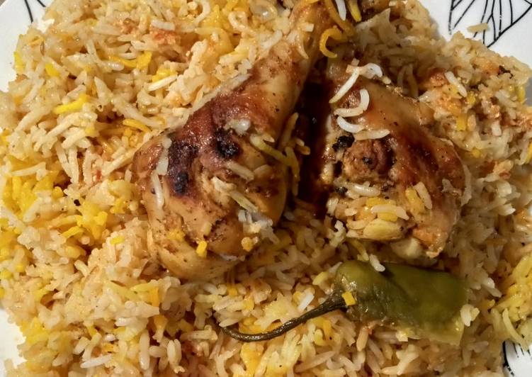 Simple Way to Prepare Delicious Chicken Tikka Biryani (part 2)