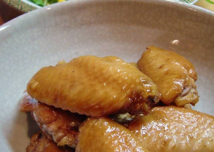 Recipe of Speedy Asian Aroma Sweet-Savory Chicken Wings &amp; Chinese 5-Spice Powder