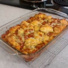 A picture of Easy Pull Apart Pizza.