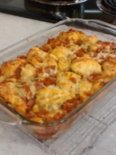 A picture of Easy Pull Apart Pizza.