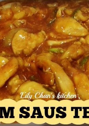 Foto resep AYAM SAUS TELUR ala LC