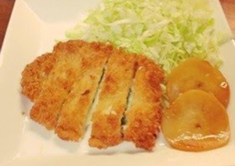 Easy Melty Cheese Pork Cutlets (Tonkatsu)