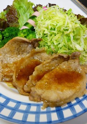 A picture of So Good!! Super Popular Pan Fried Ginger Pork.