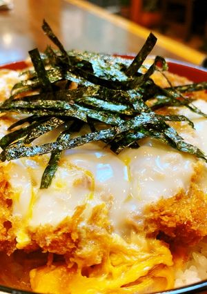 A picture of Delicious Restaurant-Style Katsu Donburi.