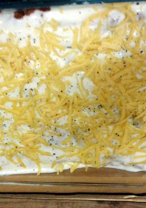 A picture of Tyrone's Lasagne.