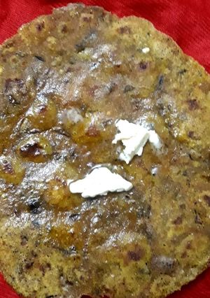 A picture of Dal wali Roti.
