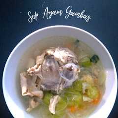 A picture of Sop Ayam Gambas.