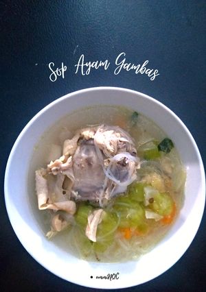 Foto resep Sop Ayam Gambas