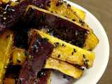 fried sweet potato sticks