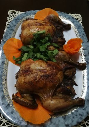 صورة لوصفة دجاج محمر