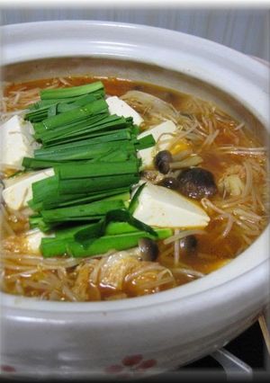 A picture of Pork and Kimchi Hot Pot.