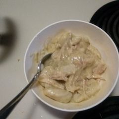A picture of Chicken n Dumplings ala Patty.