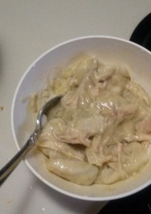 A picture of Chicken n Dumplings ala Patty.