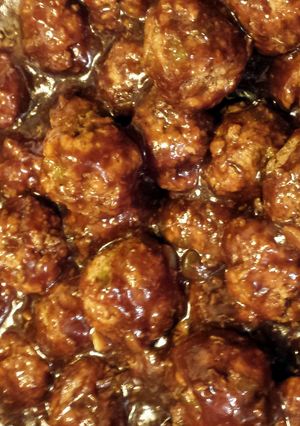 A picture of Bbq Meatballs.