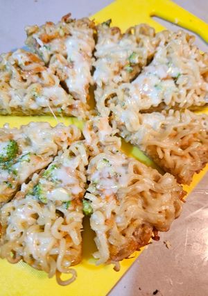 Foto resep Bekal Snack-Pizza Mie