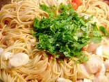 Fideos con pescado, fácil y rápido