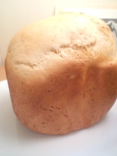 A picture of Brown Rice Amazake Bread in a Bread Maker.