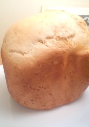 A picture of Brown Rice Amazake Bread in a Bread Maker.