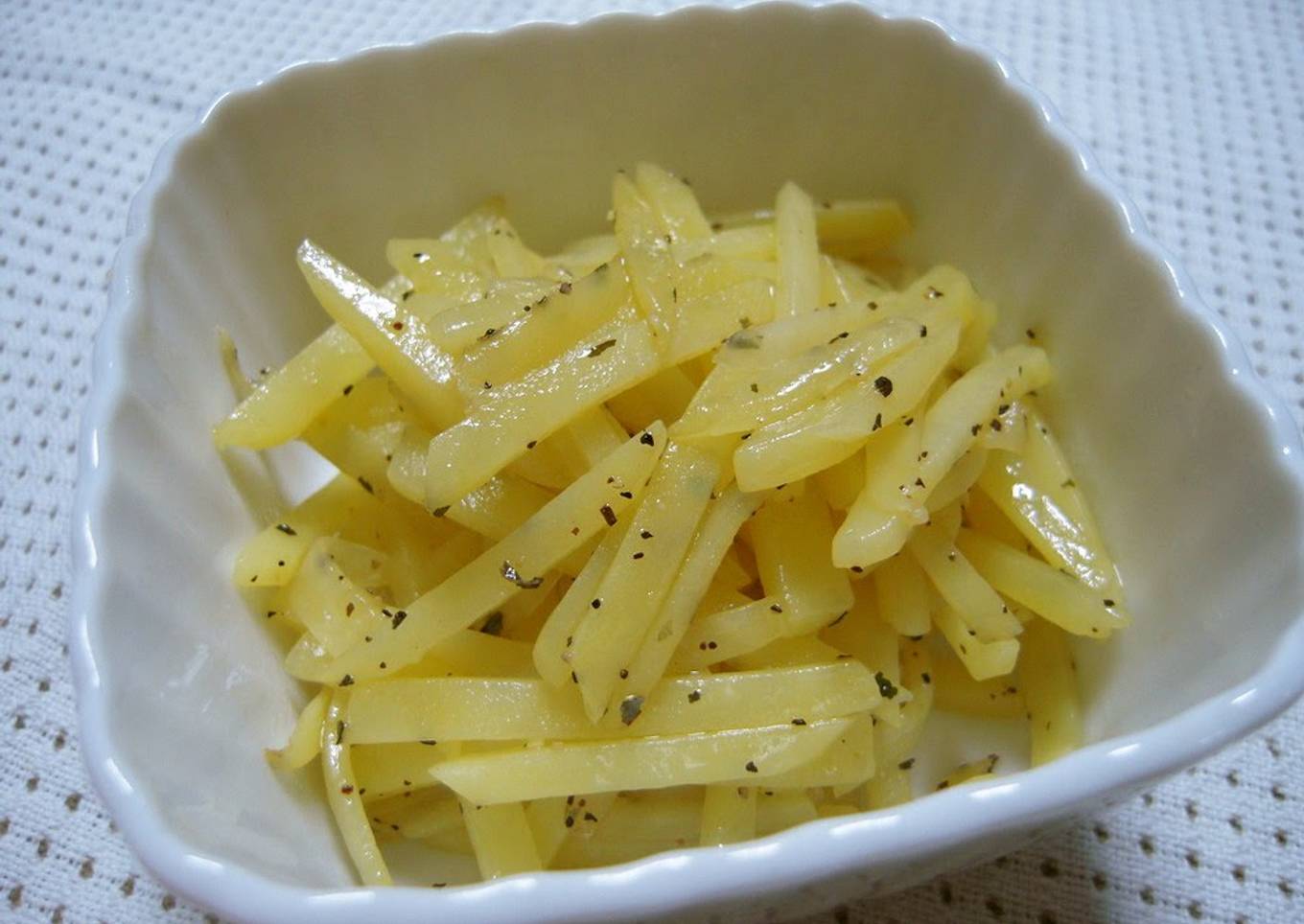 Italian Potato Kinpira Stir-fry