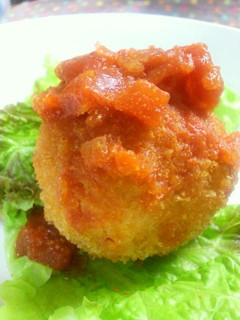 A picture of Italian at Home Rice Croquettes.