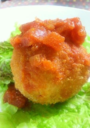 A picture of Italian at Home Rice Croquettes.