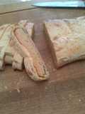 Buffalo Chicken Meatloaf Calzone