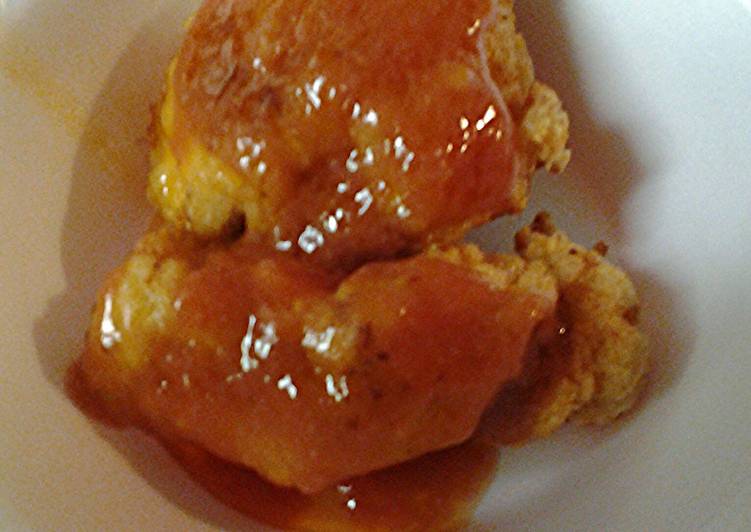 Recipe of Quick Fried chicken with butter garlic sauce