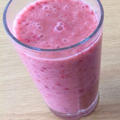 A picture of Banana-Raspberry Smoothie.