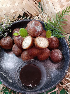 Foto resep Kue Buah Rengas Pisang Kelapa Khas Jambi (Godok Pisang Kelapa)